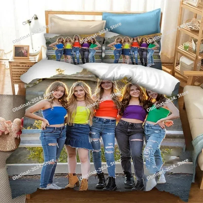 

Piper Rockelle Bedding Set Printed Bed Set With Pillowcase Bed Duvet Cover Soft Single Double Queen Super King Size Kids Adult