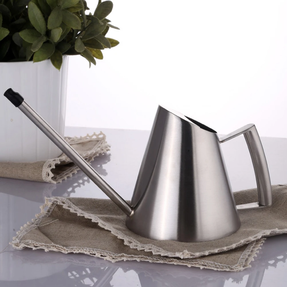 

Stainless Steel Watering Can Professional Kettle Household Pot Outdoor Flowers Convenient Supply