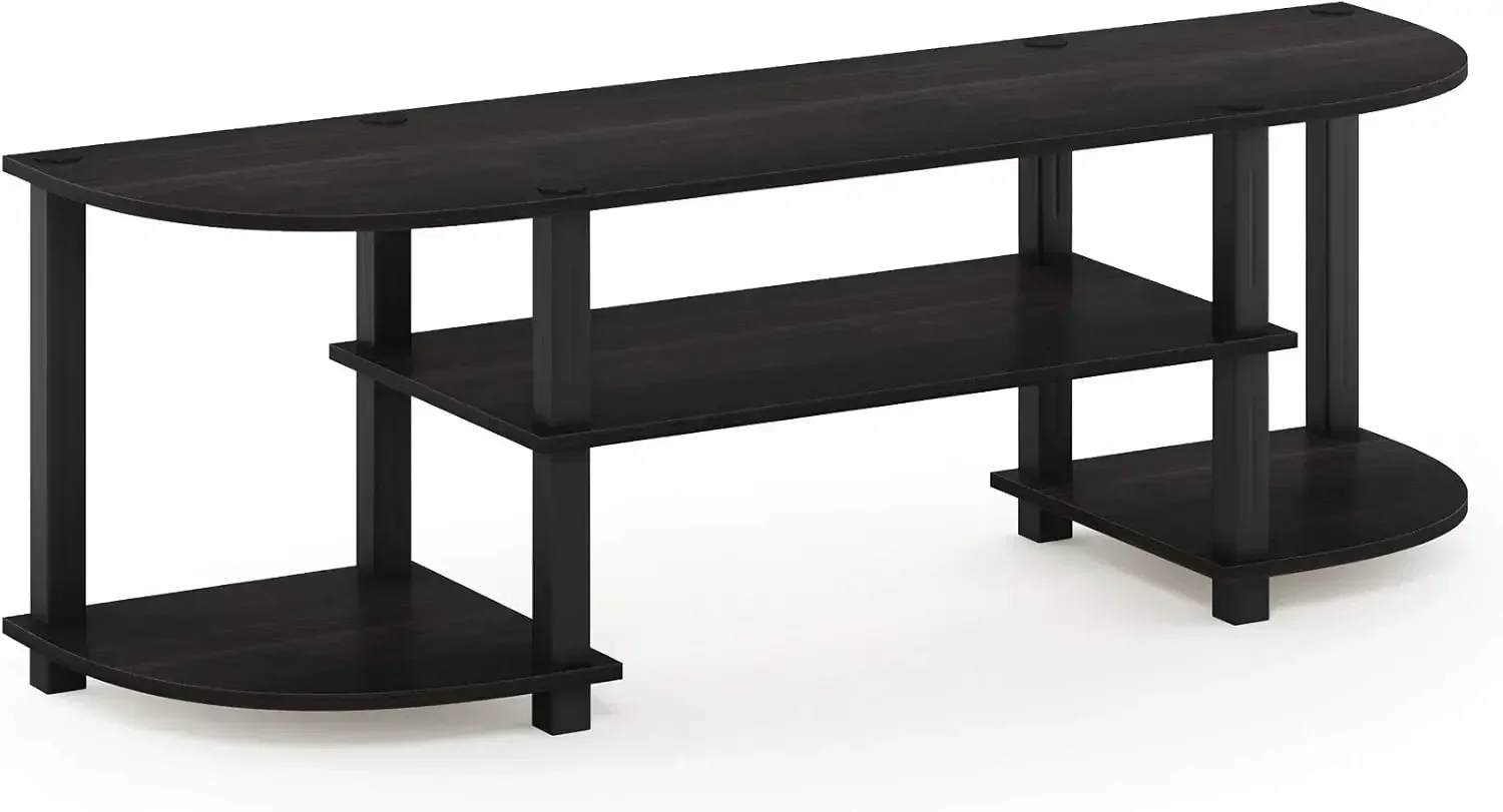 

Turn-S-Tube Wide TV Entertainment Center, Espresso/Black