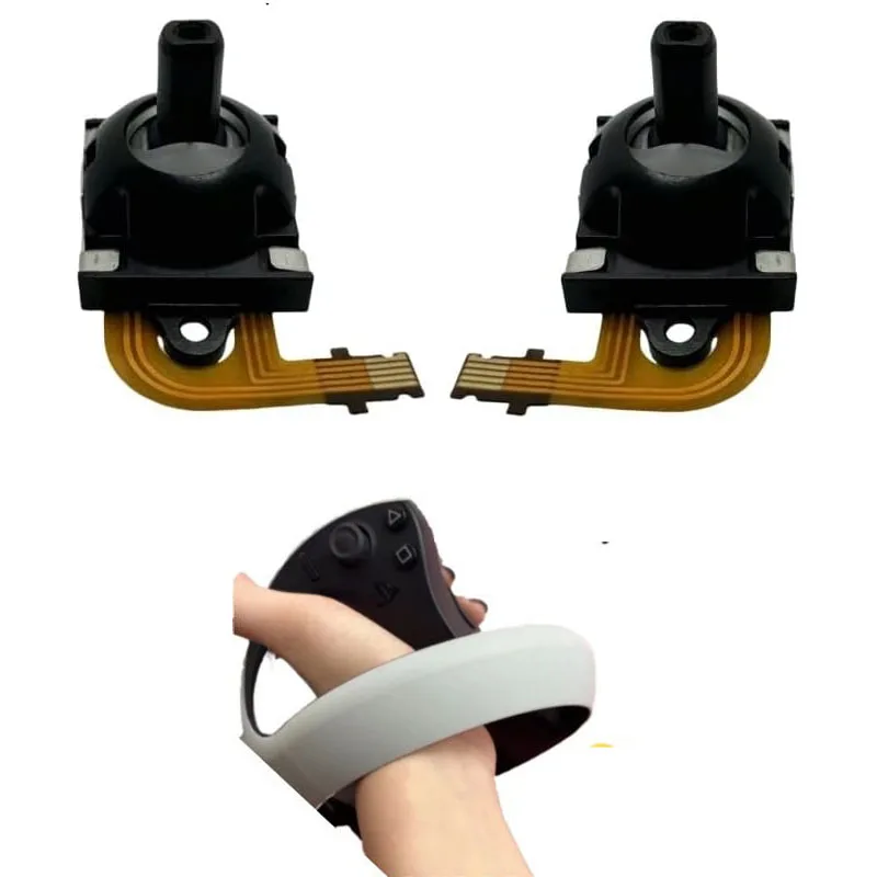 

For Playstation VR2 PSVR2 PS5 VR2 Left Right Joystick Hall effect Thumb Stick Rocker Electromagnetic Analog Stick High precision