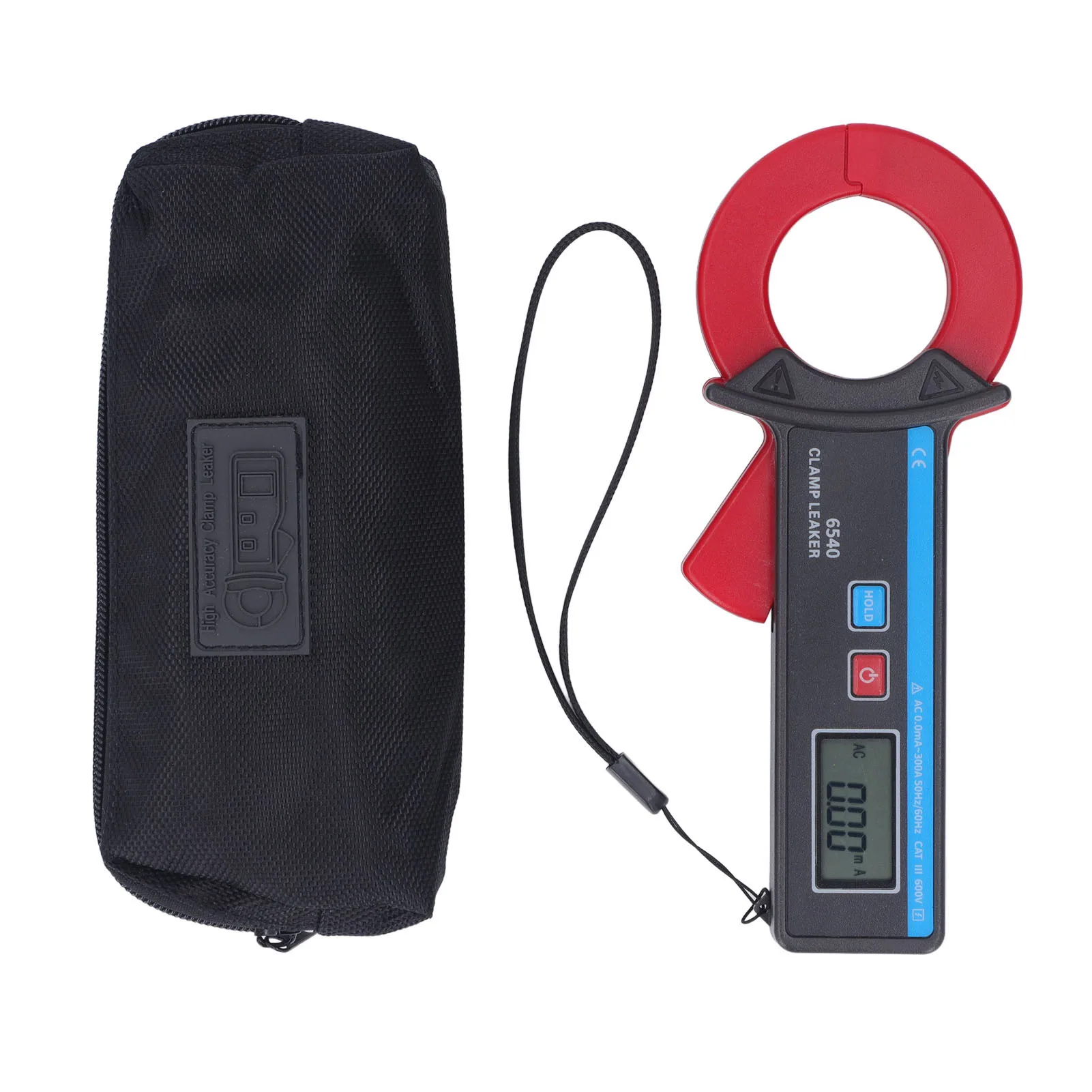 Digital Clamp Meter Leakage Current Clamp Meter High Accuracy Digital Leaker Portable Ammeter 40mm Jaw Size ETCR6540