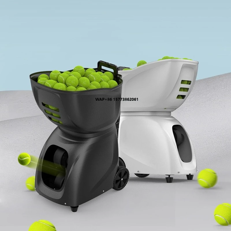 

Hot Sale Tennis Ball Machine 145 Balls Pusun Automatic APP Control Padel Tennis Ball Training Shooting Machine