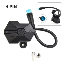 Electric Bicycle 850C/P850C LCD Display Controller Button 4 Pin Switch For BAFANG  Drive Motor Kit Electric Bicycle Parts