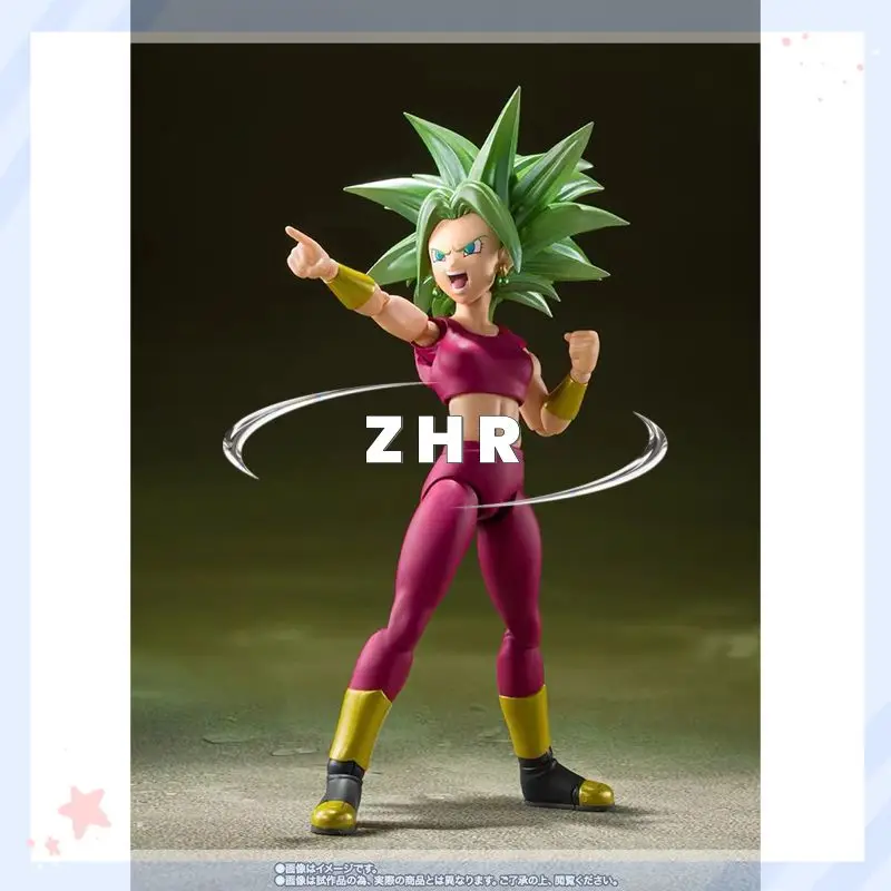 En Stock Original BANDAI S.H.Figuarts Dragon Ball Super Super Saiyan Kefla modelo de animación figura de acción juguete colección regalo