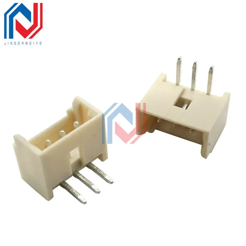 50Pcs/lot  JST 1.25mm Spacing Curved Needle Socket 2P/3/4/5/6/7/8/9/10/11/12Pin PCB borad Connector Board Plug