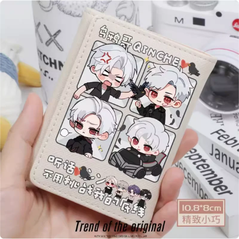 Anime Sylus Love and Deepspace  Fashion Wallet PU Purse Card Coin Hasp Money Bag Cosplay Gift B1712