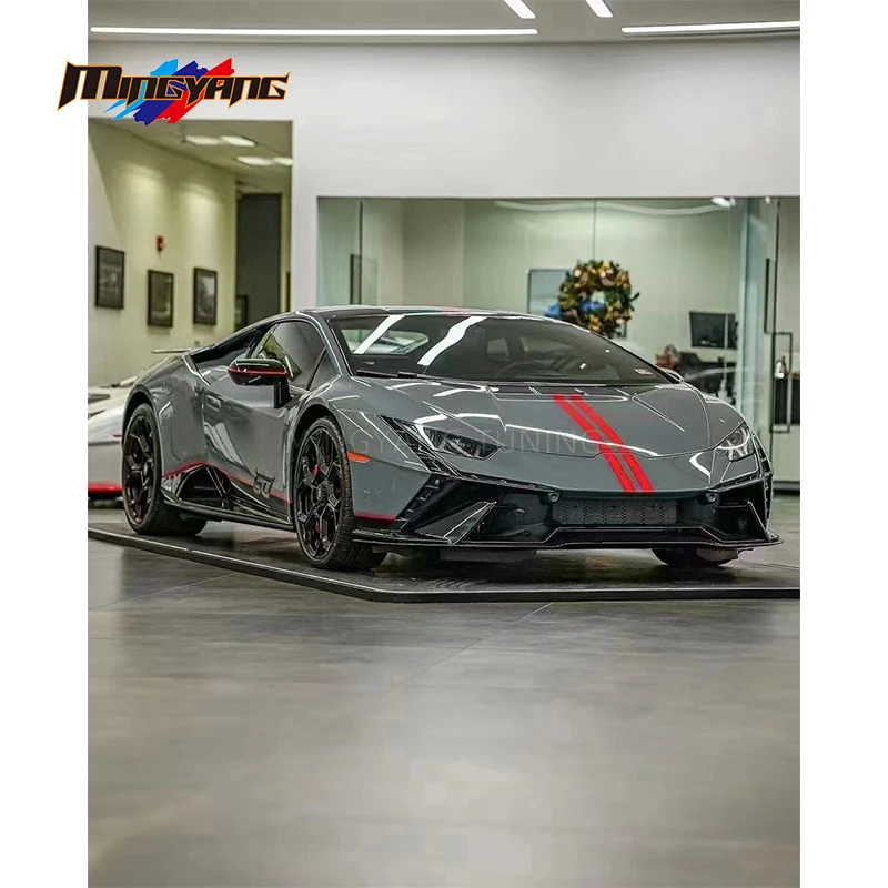 PP plastic Car Bumpers Front Lip 2024 Tecnica Conversion Kit Bodykit For Lamborghini Huracan Tecnica 2014-2023 Body Kit