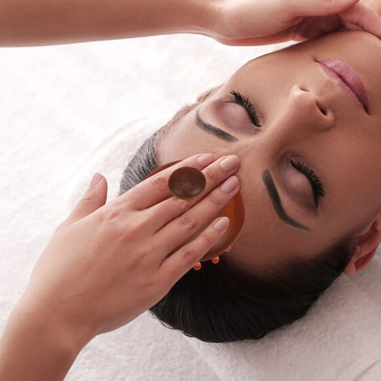 

Деревянная расческа Meridian, массажная щетка для кожи головы, ручные массажеры, инструмент для головы, волосы Гуаша