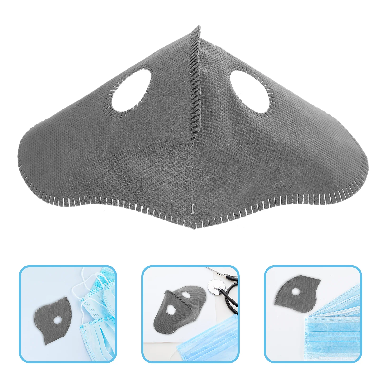 

Replaceable Butterfly Shaped Mask Filters 5 Layer Protection for Motorcycle Riding Cycling Outdoor Windproof Dustproof