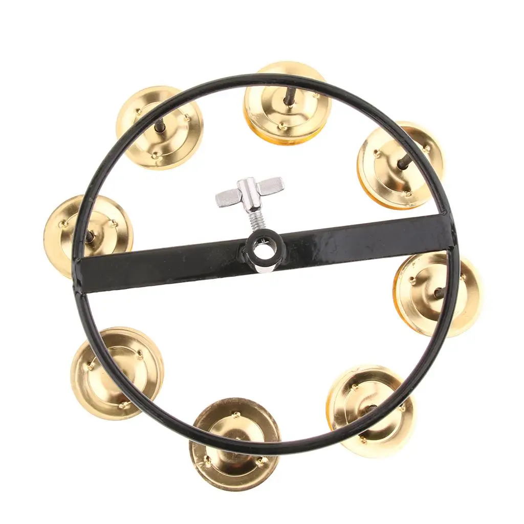 Hello Hat Tambourine with Single Row for Kids KTV Party Favor