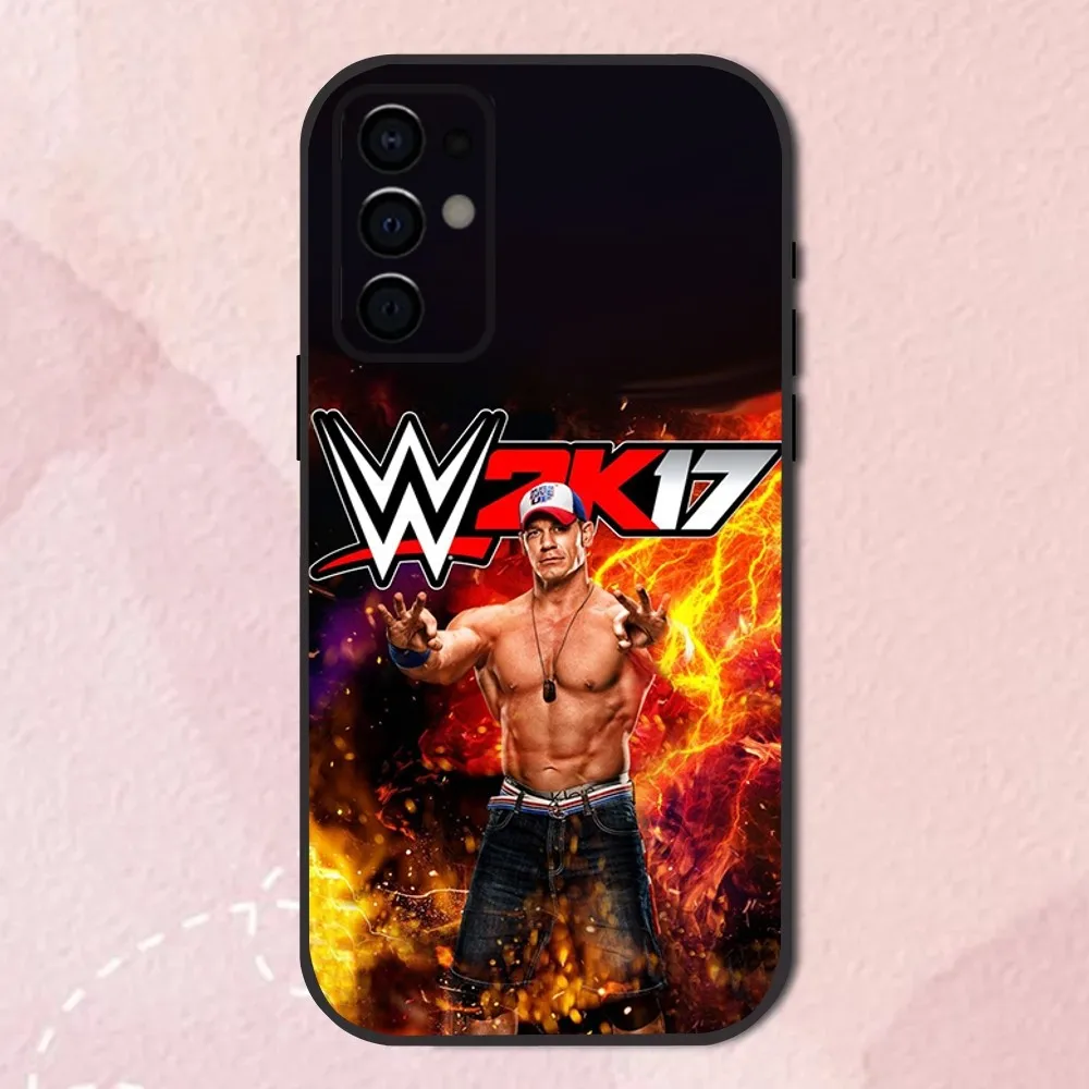 Wrestling Star J-John Cena Phone Case For Samsung S24,S21,S22,S23,S30,Ultra,S20,Plus,Fe,Lite,Note,10,9,5G Black Soft Shell