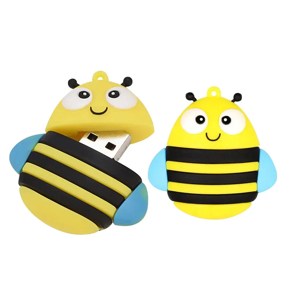 Animal USB Flash Drive 4gb 8gb 16gb 32gb 64gb 128gb Cartoon Pendrive Owl Fox Bee Creative U Disk lovely memory stick