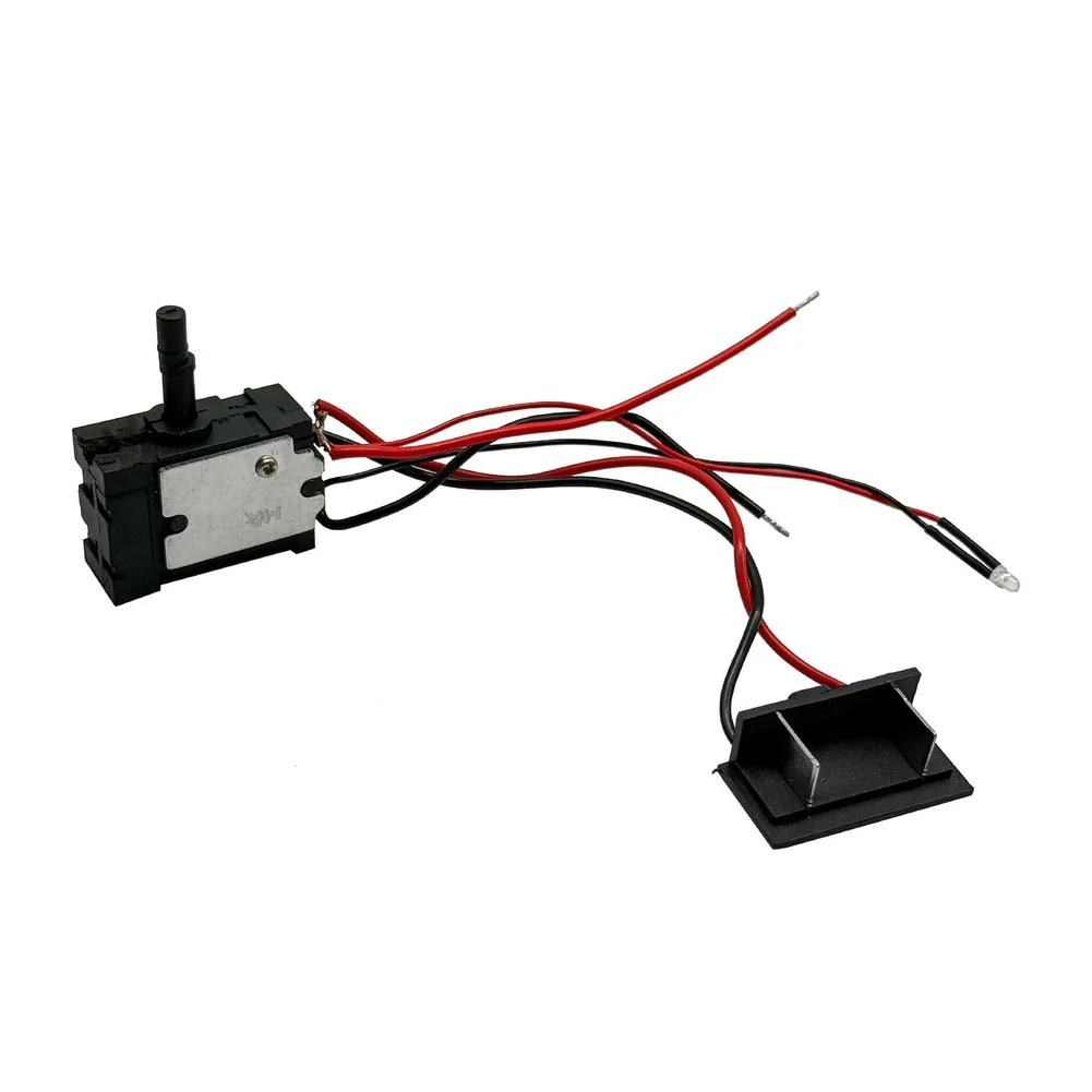 21V Ratchet Wrench Switch with LED Light for Functional Identification in For Dayi Style Ratchet Wrench Tool Assemblies