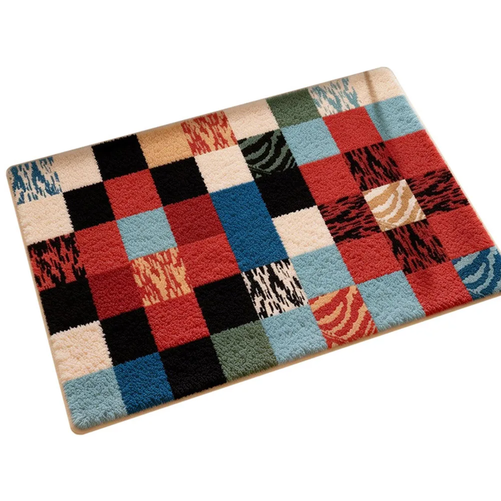 1pc 45*70cm Soft Absorbent Bath Mat Bathroom Rugs Non-Slip Quick-Dry Bath Rug Floor Mat For Bathroom Entryway Kitchen