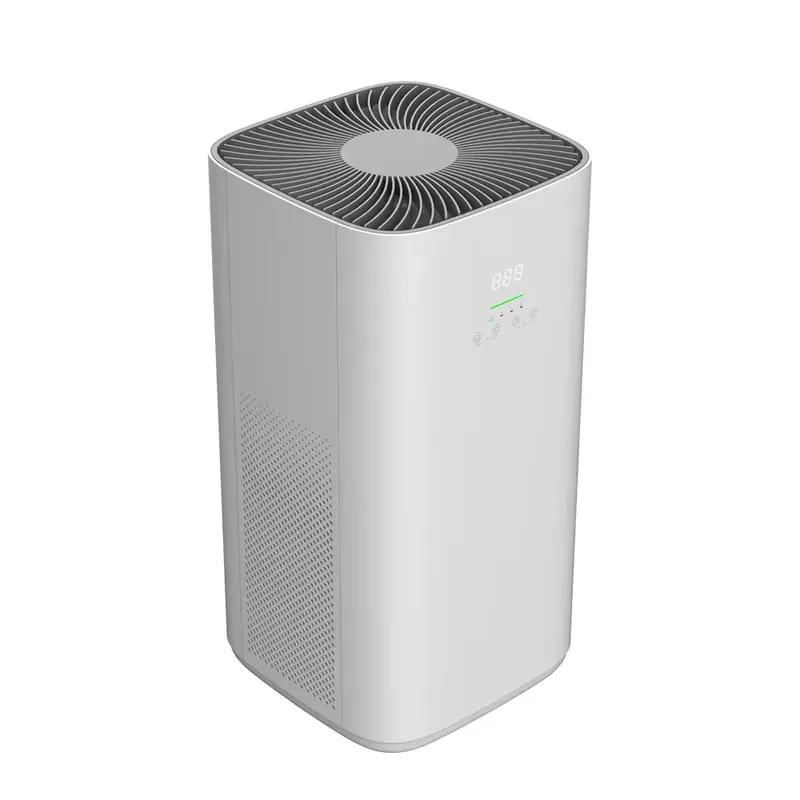 Portable Smart Ashtray with High Efficiency Air Purifier Filter for Home Bedroom and Car Use Compact Design Smoke Absorber