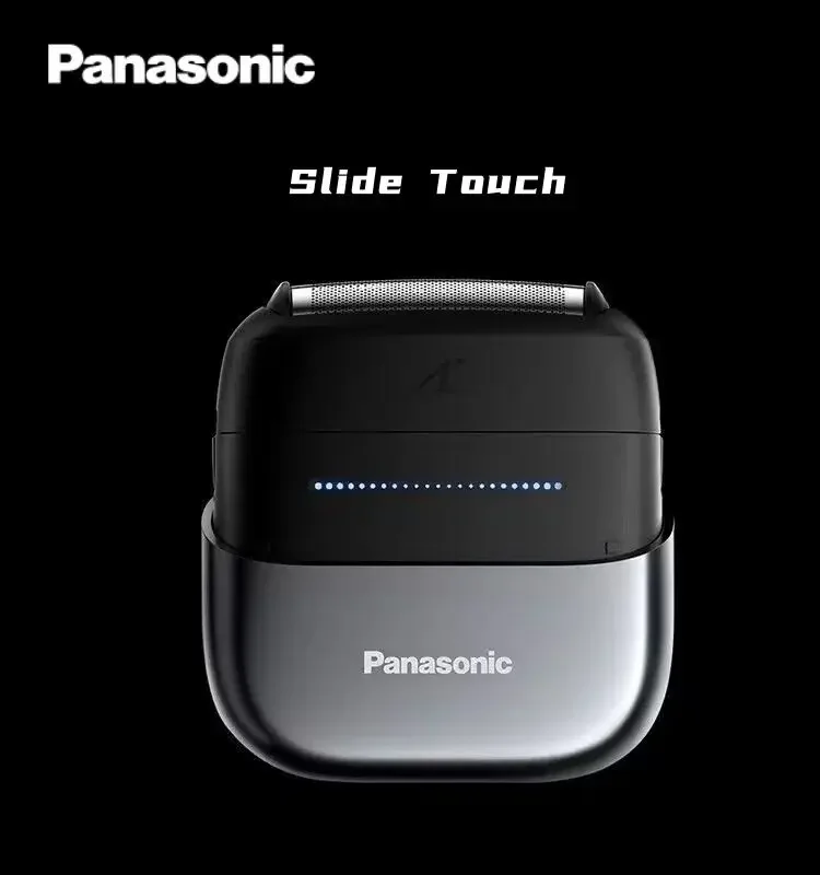 ماكينة حلاقة باناسونيك سويب رائت للسفر للرجال، ماكينة حلاقة كهربائية محمولة مع USB-C، تقنية قطع ومستشعر اللحية ذات 3 شفرات