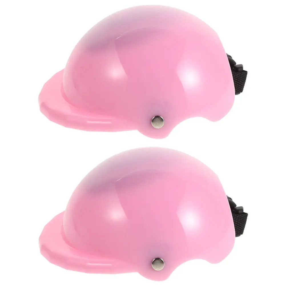 

2Pcs 18 Inch Girl Scooter Sports Accessories Role Playing Matching Outfit 18 Inch Costume Scooter Helmets