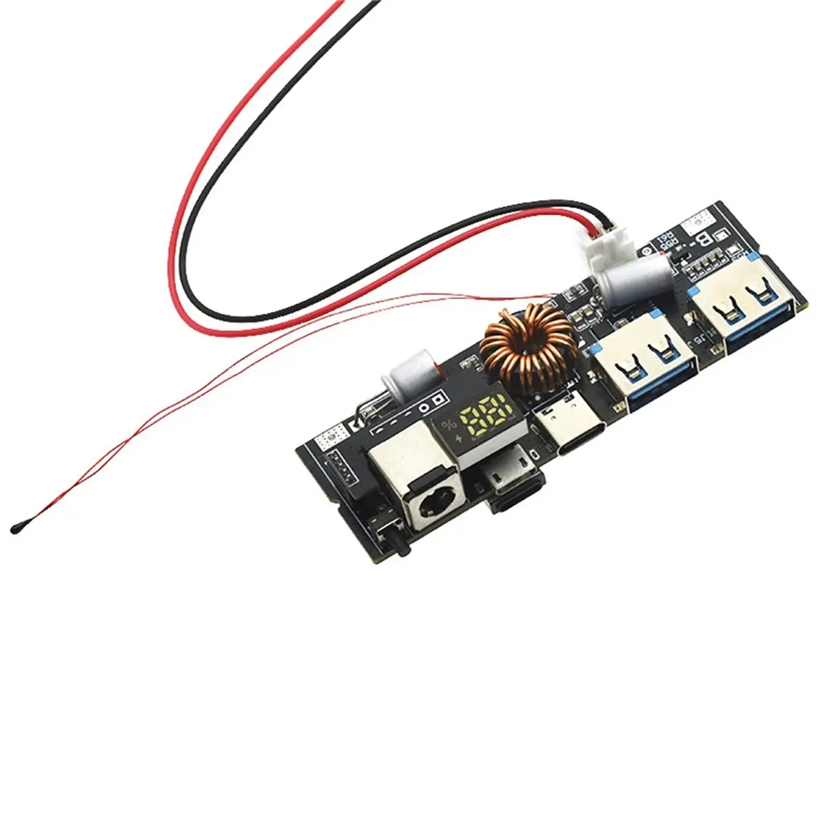 Y505A*☀▃3S Bidirectional PD Power Bank Module for 6 Port 65W Fast Charge DIY Mobile Power Motherboard Kit