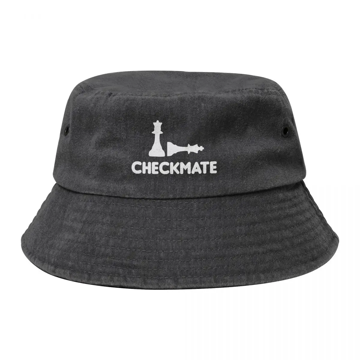 

Checkmate chess Bucket Hat Snap Back Hat sun hat Uv Protection Solar Designer Men's Caps Women's
