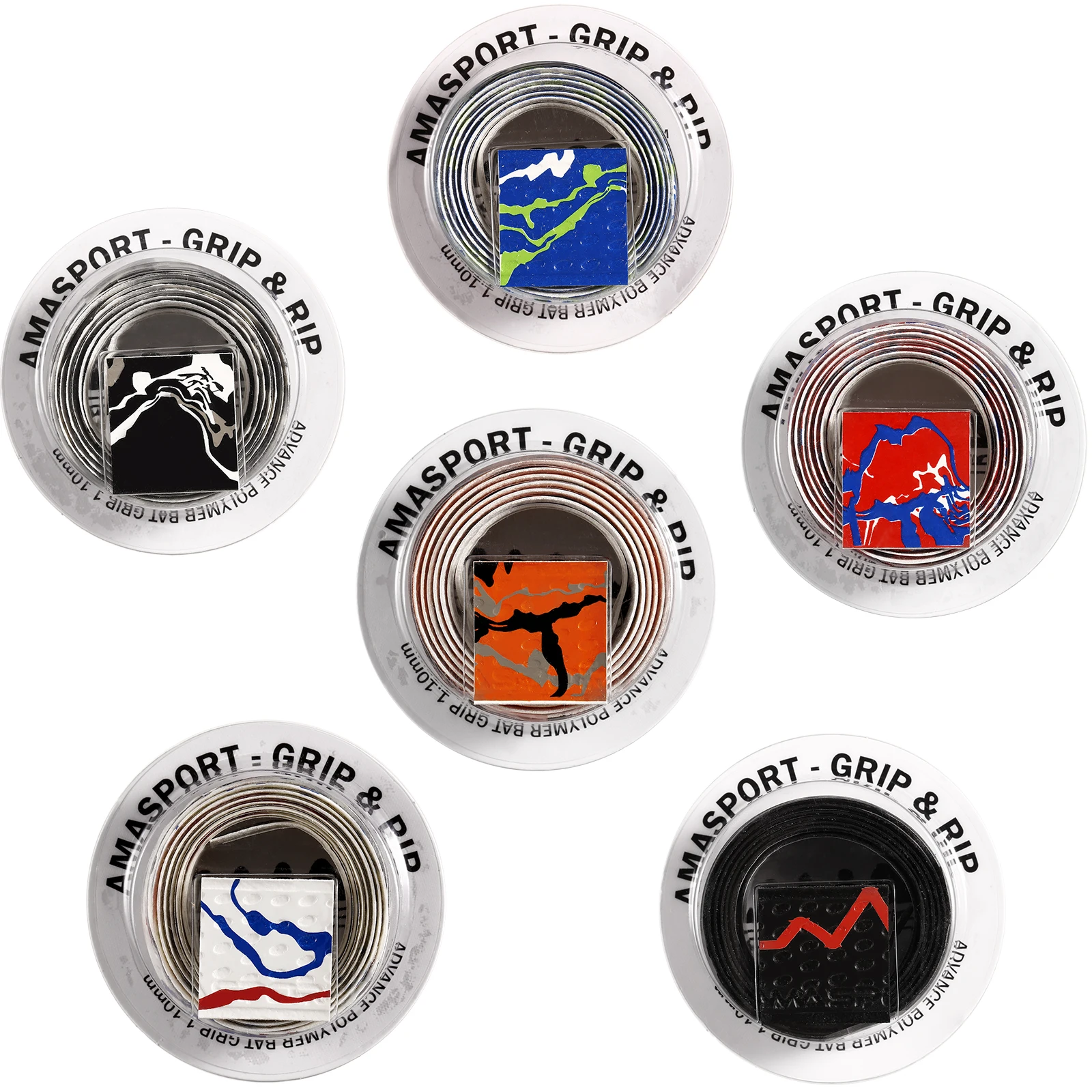 الأصلي احيط البيسبول شريط لحام متعدد الألوان المهنية يشعر وكامل لاصق الظهر الخفافيش شريط لحام لمقابض الرياضة المتعددة #2