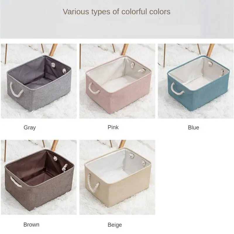 Clothes Storage Basket Super Large Size Foldable Durable Household Storage Laundry Basket Dust-proof Foldable Storage Basket