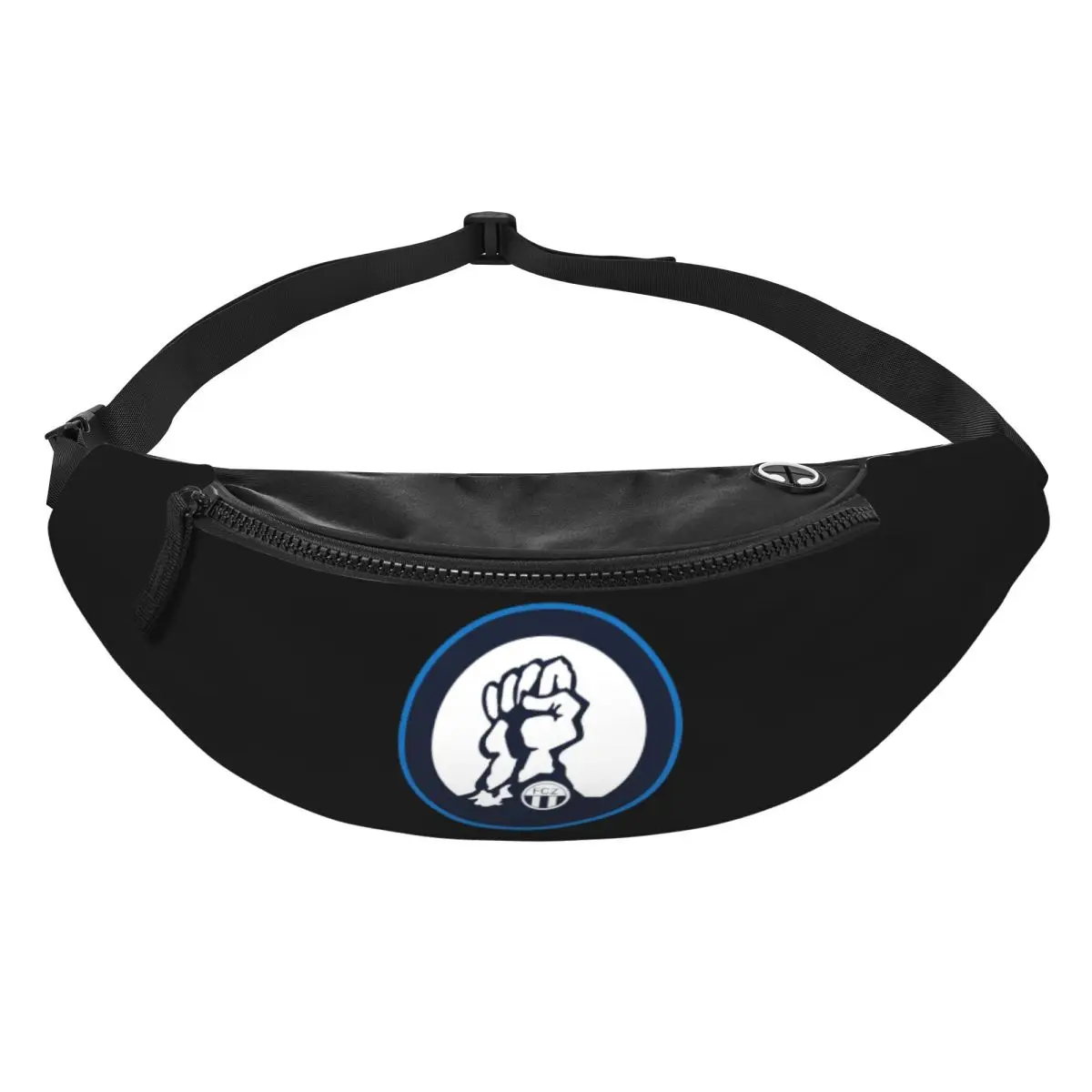 

Zurich FCZ Sudkurve 1896 Fanny Pack Men Women Crossbody Adjustable Waist Bag Travel Running Phone Pouch