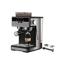 Semi-automatic Coffee Machine Home Espresso Coffee Maker Coffee Beans Grinding Milk Foam Frothing Machine
