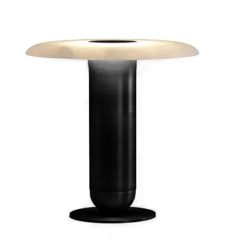 

Marble mushroom lamp simple bedroom bedside high ins style light luxury atmosphere living room decorative table lamp