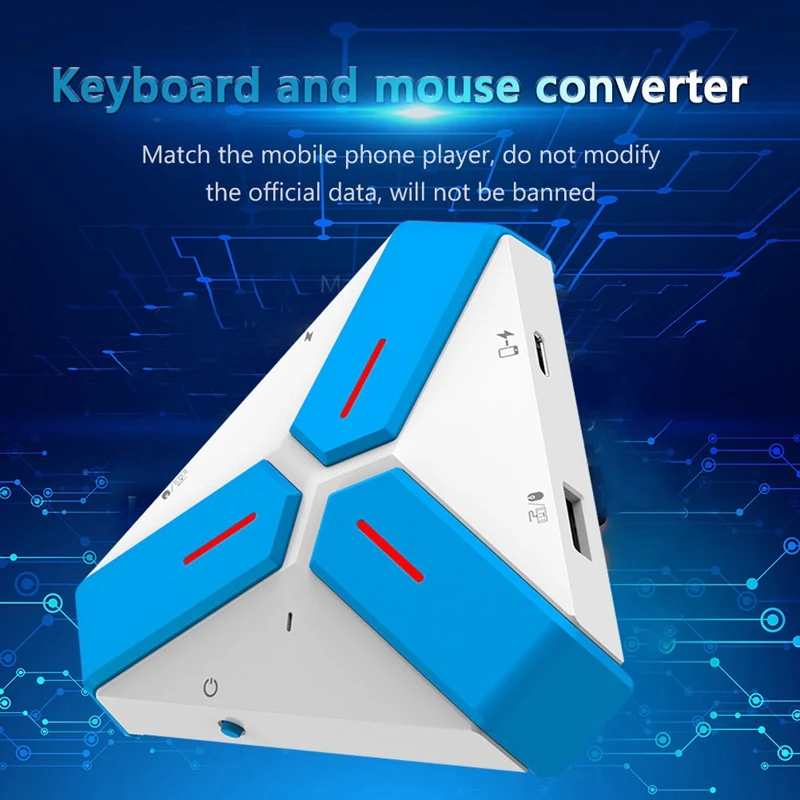 Keyboard Mouse Converter For Keyboard Mouse Game Handle USB Type-C Interface Bluetooth 5.0 Android IOS Adapter PUBG