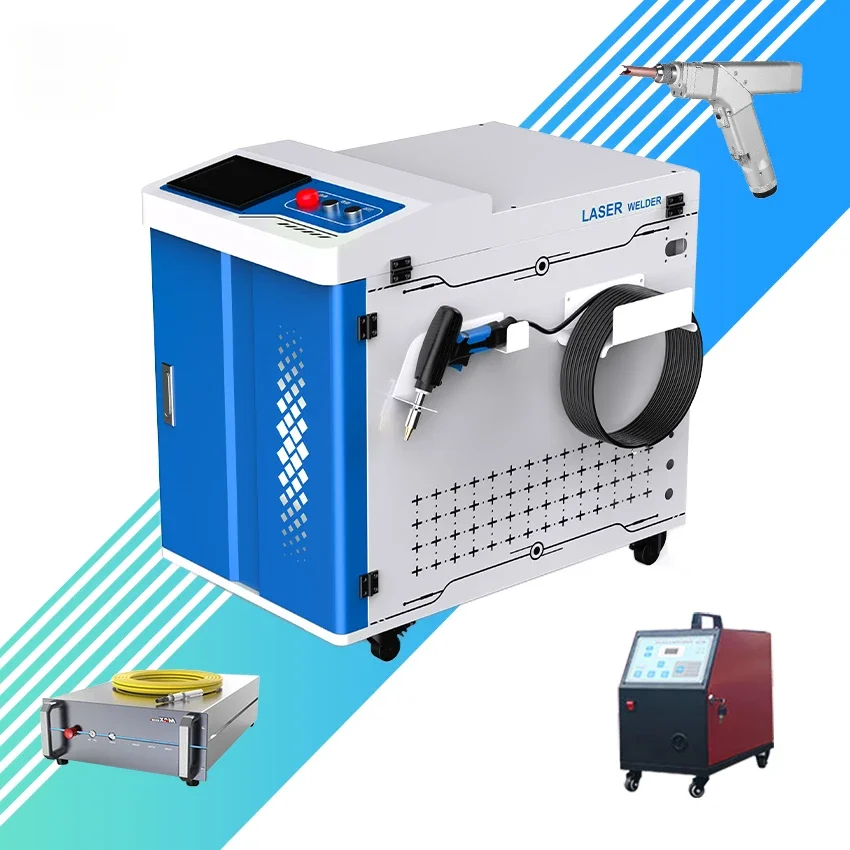 High Productivity Welder  3000W Fiber  Optic Welder Channel Welding Machine Price