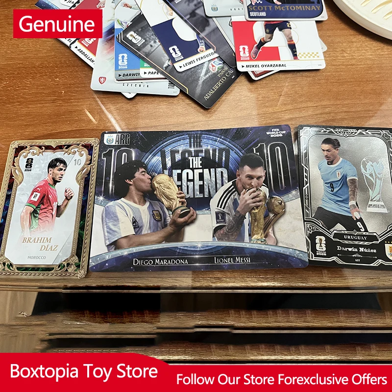

Genuine Panini & Kayou Official Fifa World Cup 2026 Soccer Trading Card Box Football Star Paper Collectible Cards Toy Gift