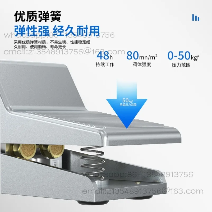 4F210-08 Pneumatic Switch Foot Valve Factory Price Direct Sales