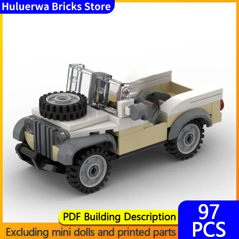 

Модель скоростного гиперкара MOC, строительные кирпичи, фермерский пикап, модульная технология, подарки, праздник, сборка, детские игрушки, костюм