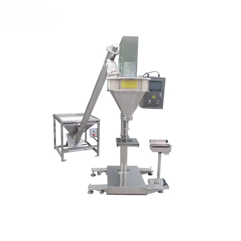 5-5000g Spice Powder Auger Filler Flour Dosing Machine Plastic Pouch/Bags/Cases Packing Machine for Food Packaging