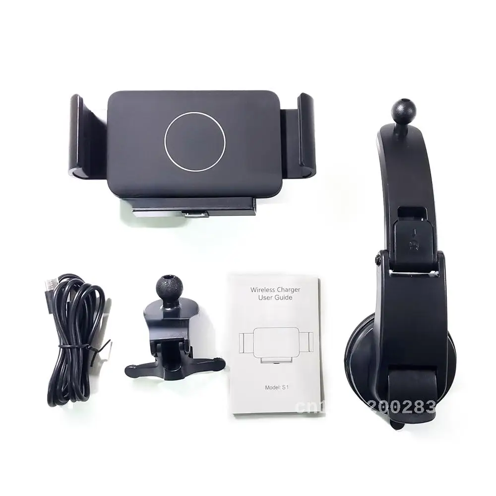 Automatic Clamping Car Wireless Charger for Samsung Galaxy Z Fold 3 2 Note20 S20 iPhone 12 11 13 Max Air Vent Mount Phone Holder