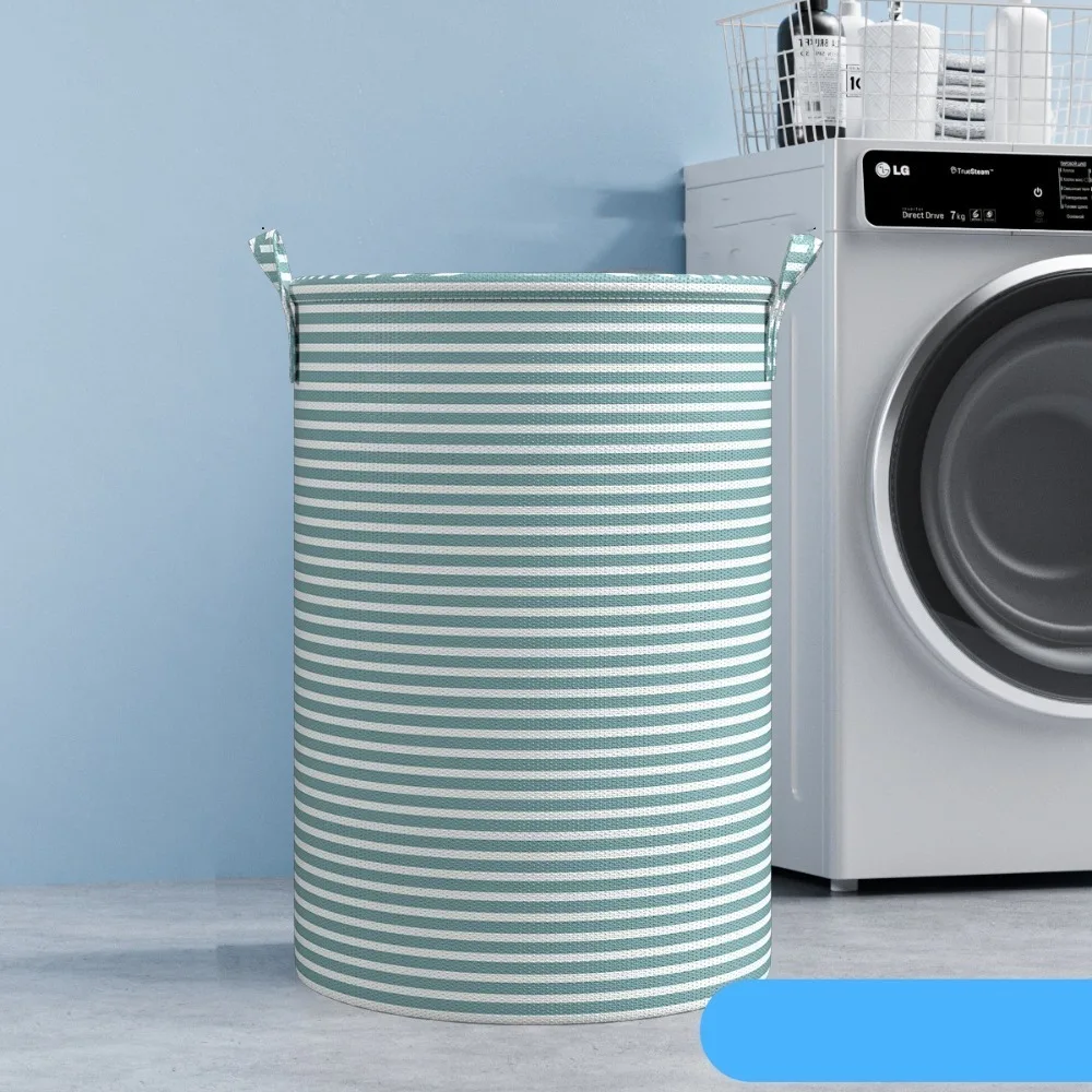 Foldable Laundry Basket Large Capacity Dirty Clothes Storage Basket Household Sundries Cotton and Linen Children Toys Organizers