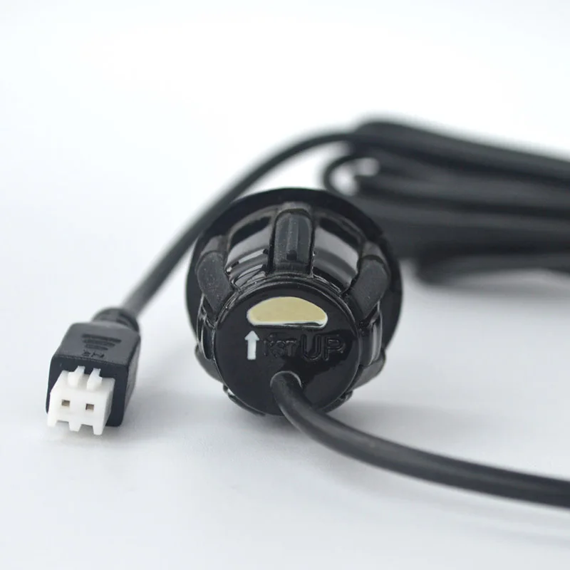 2/4.5M Extension Cable 2 Pin Pure Copper Extend Cord Connecting Line For The Reversing Backup Radar  Parking Sensors Wire