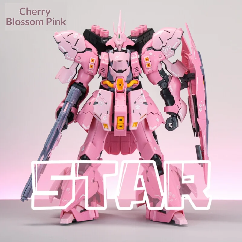 In Magazzino Star Rg Shahlabi Sakura Polvere 1/144 Modello di Montaggio Action Figure Mecha Desktop Ornament Collection Giocattolo Regali