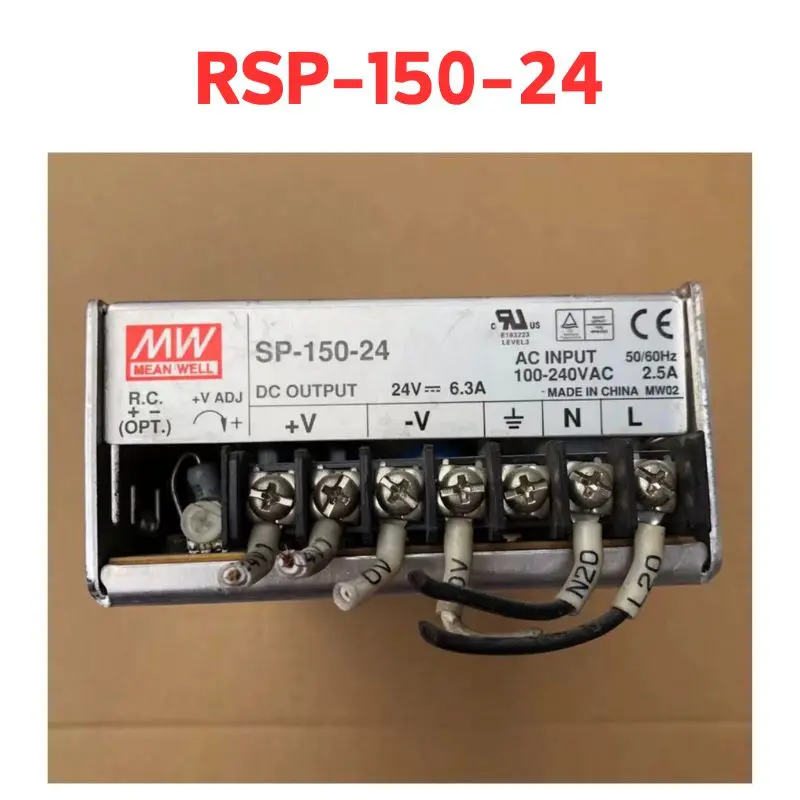 

second-hand power switch RSP-150-24, function well Tested well and shipped quickly