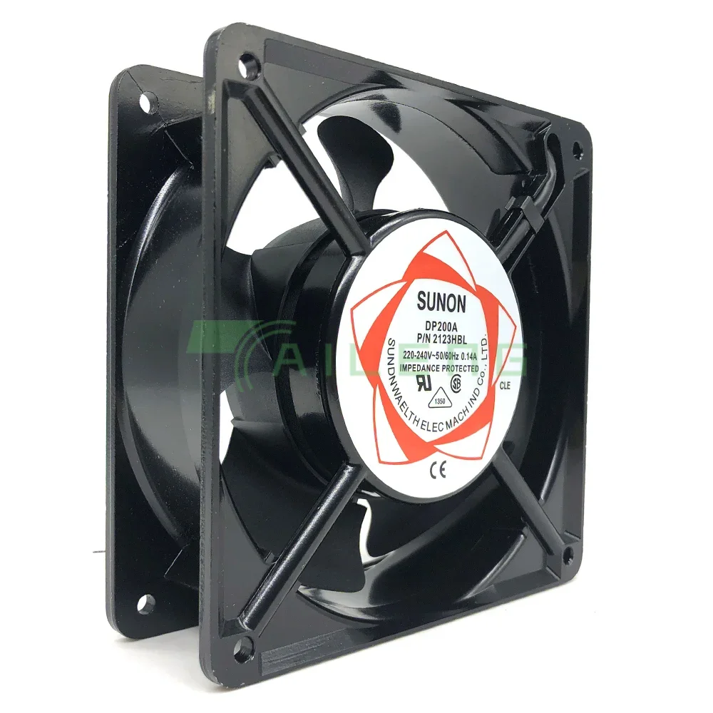 НОВЫЙ DP200A 2123HBL 12CM 120MM 220-240V 0.14A для охлаждающего вентилятора Sunon 120*120*38MM