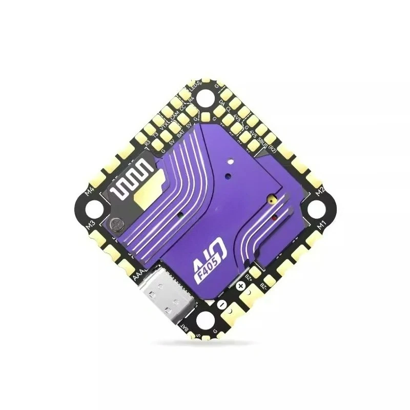 FOR F405 AIO 40A Bluejay FC 3-6S 25.5x25.5mm All-in-One Flight Controller Bluetooth Wireless Betaflight Tuning