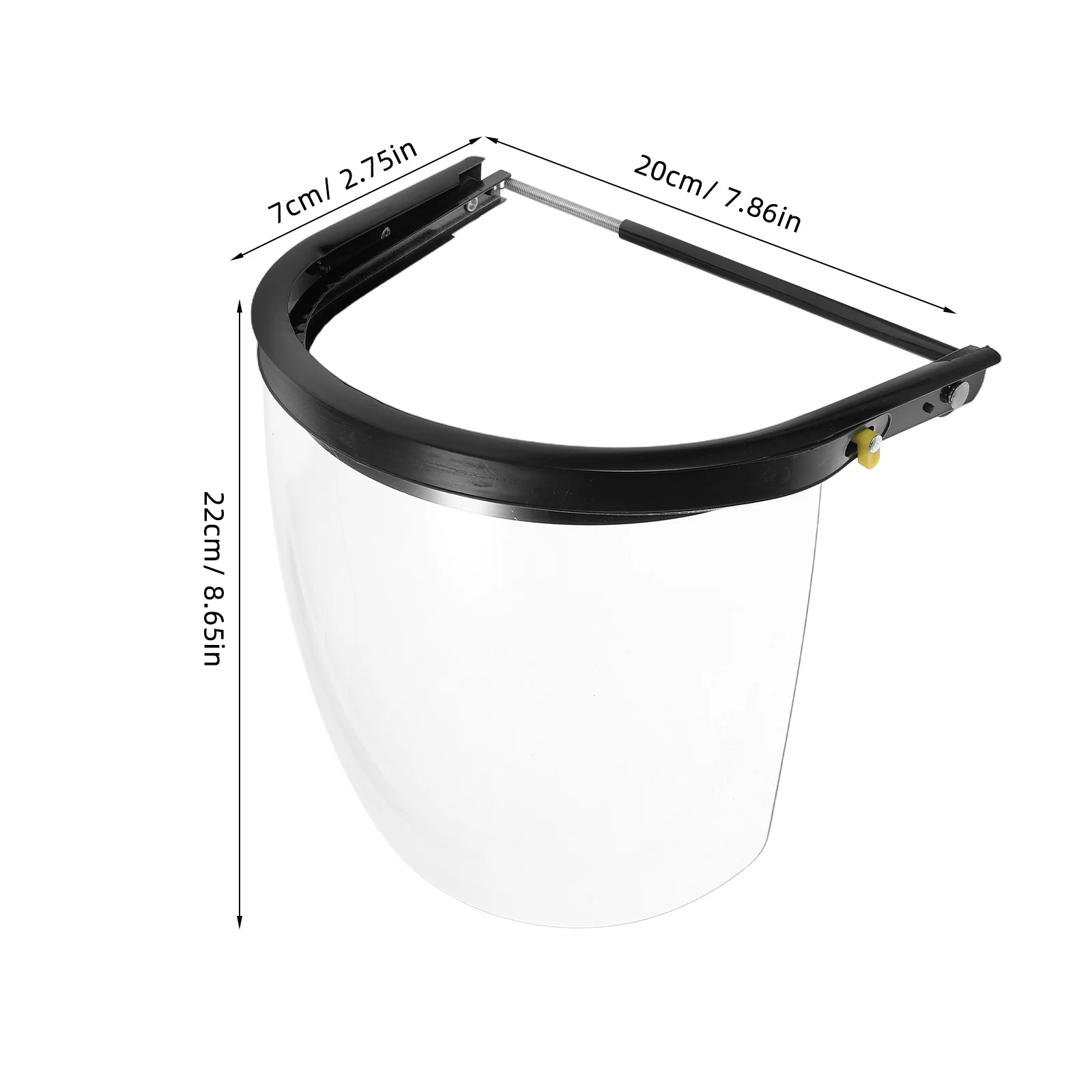 قناع أمان لحام كامل الوجه الواقي، مقاوم للحرارة، شريط قابل للتعديل للطحن #4