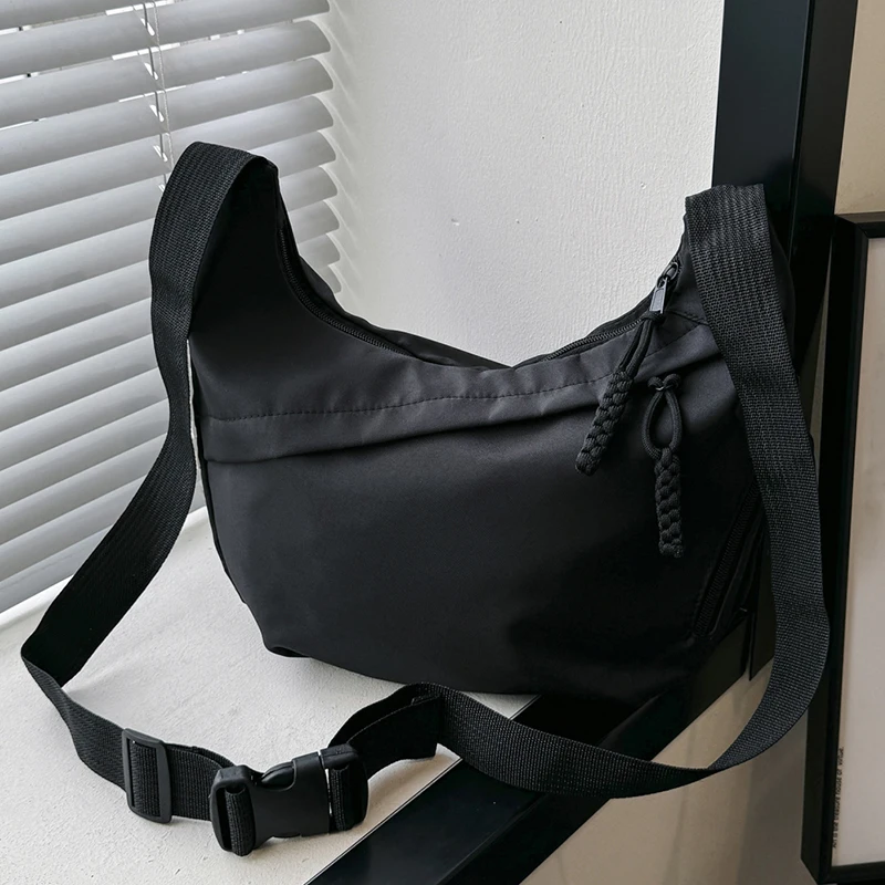 Crossbody Bag For Women Handbag Neutral Style Tote Bag With Strap Carrying Fitness Items. Mini Street-Style With Shoulder Strap