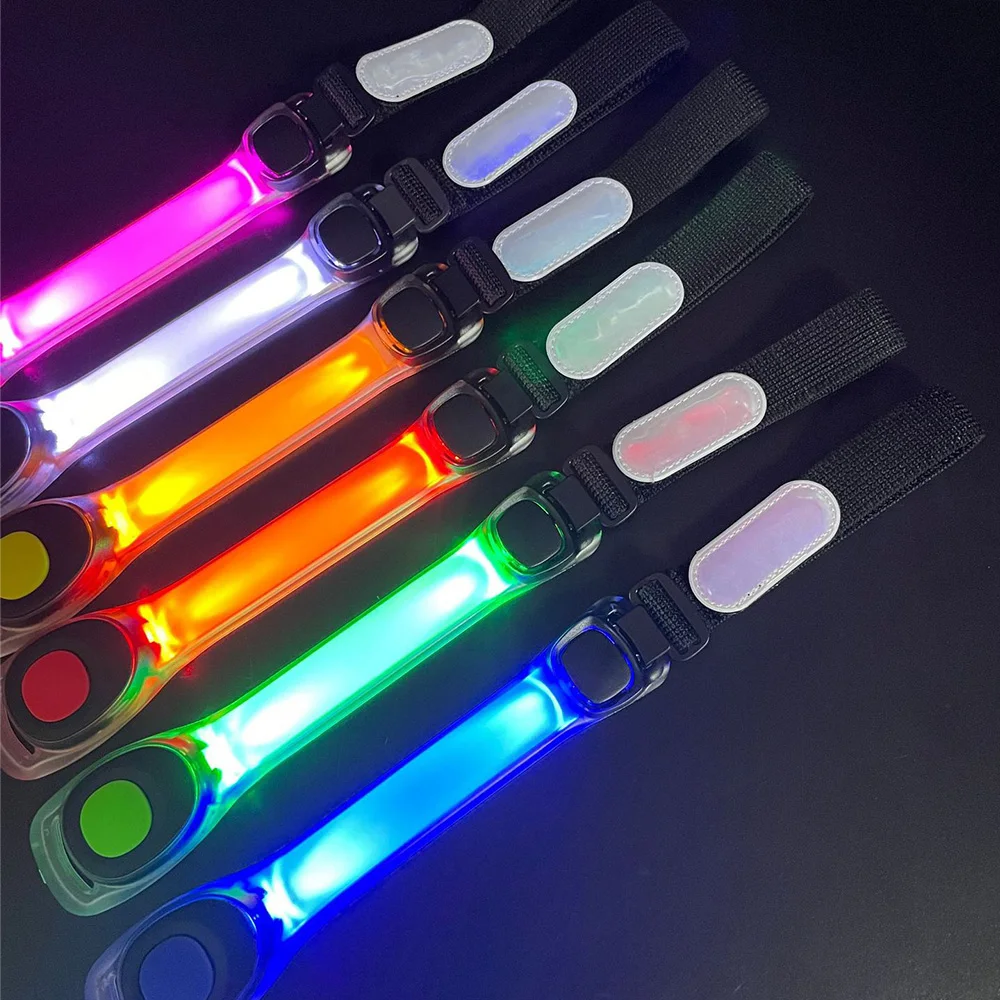 LED Light Up Armband Night Running Luminous Toys | Glow Sports Bracelet for Cycling Jogging Outdoor Sports | Party Glowing Toys
