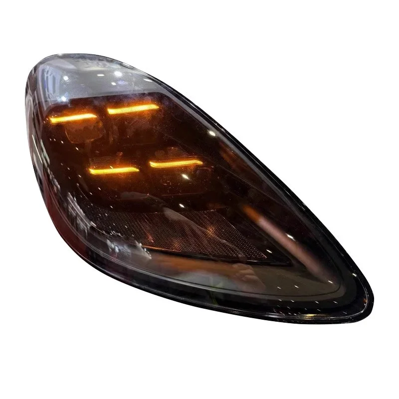 For 718 982/Boxster 2016-2024 LED Headlights Matrix Style Headlamp Car Accessories Front Lights