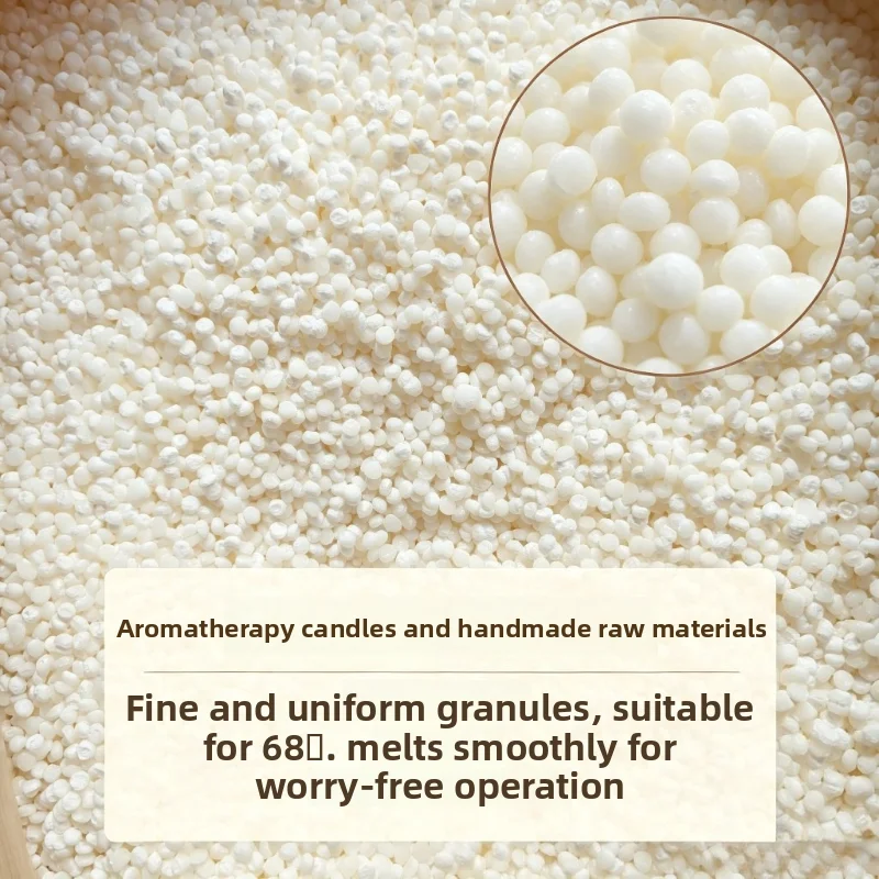 500g 68 ° Serpihan Lilin Kedel - Soy Wax Flake ulasan dan harga