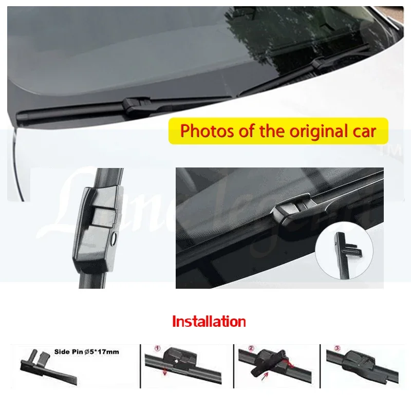 Wiper Front Wiper Blades For BMW 5 Series F07 F10 F11 2011 2012 2013 2014 2015 2016 Windshield Windscreen Front Window 26\