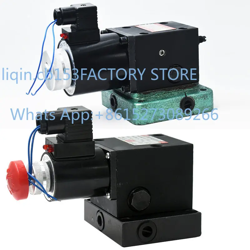 Hydraulic lift valve support valve ZCF-F8B ZCFA-F8B modified solenoid lift platform special valve