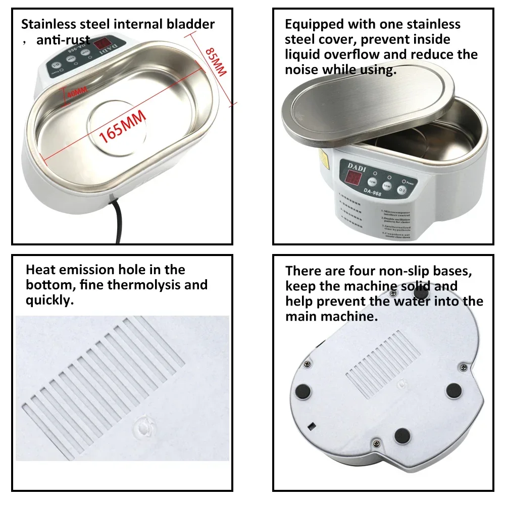 Ultrasonic Cleaner Jewelry Glasses Circuit Board Cleaning Machine Intelligent Control ultrasonic cleaning ultrasonic bath