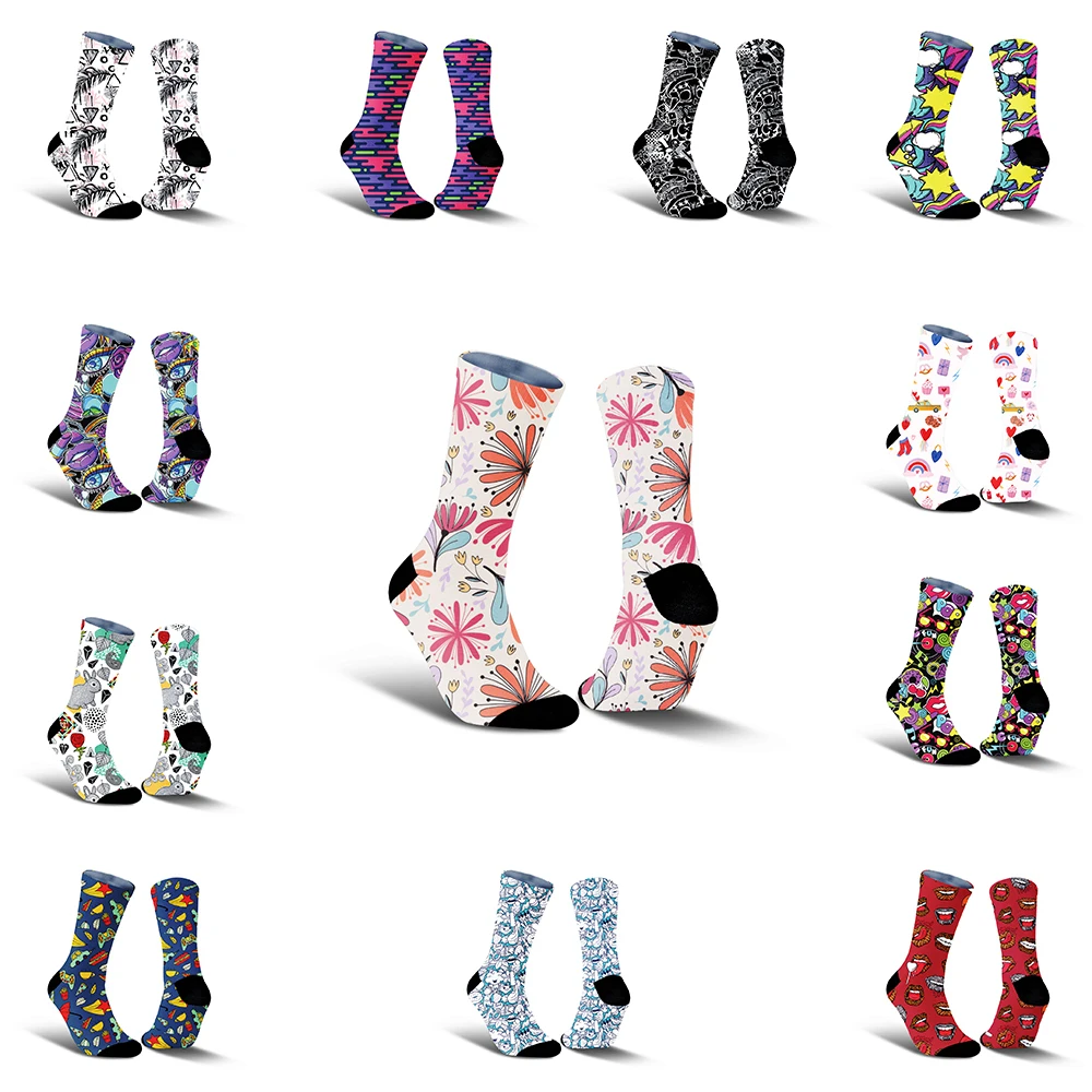 

Унисекс-носки для велоспорта: дизайн «Рука скелета» с розами, влагоотводящие, дышащие, идеально подходят для велосипедистов.